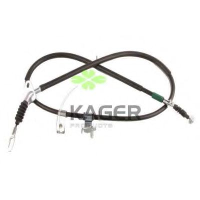 KAGER 19-1783 Трос, стояночная тормозная система для MAZDA 323 F V (Мазда 323 ф5) KAGER 19-1783 Трос, стояночная тормозная система для MAZDA 323 F V (Мазда 323 ф5)