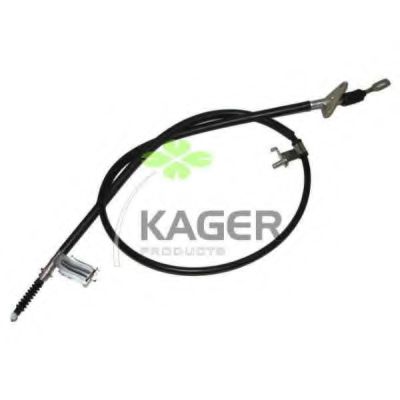 KAGER 19-1784 Трос, стояночная тормозная система для MAZDA 323 F V (Мазда 323 ф5) KAGER 19-1784 Трос, стояночная тормозная система для MAZDA 323 F V (Мазда 323 ф5)