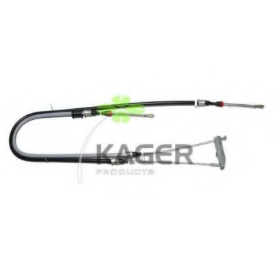 KAGER 19-0382 Трос, стояночная тормозная система для OPEL (Опель) KAGER 19-0382 Трос, стояночная тормозная система для OPEL (Опель)