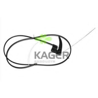 KAGER 19-4026 Тросик замка капота 