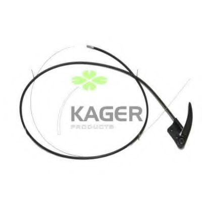 KAGER 19-4056 Тросик замка капота для AUDI 80 (Ауди 80) KAGER 19-4056 Тросик замка капота для AUDI 80 (Ауди 80)