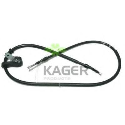KAGER 19-1835 Трос, стояночная тормозная система для AUDI 90 (Ауди 90) KAGER 19-1835 Трос, стояночная тормозная система для AUDI 90 (Ауди 90)