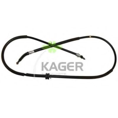 KAGER 19-6221 Трос, стояночная тормозная система для MAZDA (Мазда) KAGER 19-6221 Трос, стояночная тормозная система для MAZDA (Мазда)