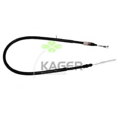 KAGER 19-1876 Трос, стояночная тормозная система для PEUGEOT (Пежо) KAGER 19-1876 Трос, стояночная тормозная система для PEUGEOT (Пежо)