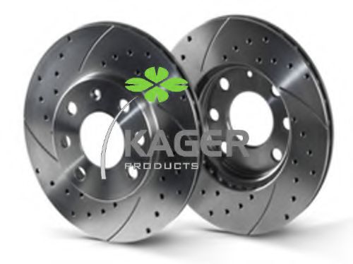 KAGER 37-1418 Тормозной диск для AUDI 90 (Ауди 90) KAGER 37-1418 Тормозной диск для AUDI 90 (Ауди 90)