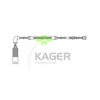 KAGER 35-3042 Сигнализатор, износ тормозных колодок для BMW (Бмв) KAGER 35-3042 Сигнализатор, износ тормозных колодок для BMW (Бмв)