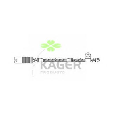 KAGER 35-3043 Сигнализатор, износ тормозных колодок для BMW (Бмв) KAGER 35-3043 Сигнализатор, износ тормозных колодок для BMW (Бмв)