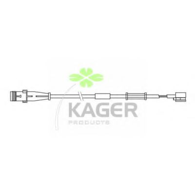 KAGER 35-3070 Сигнализатор, износ тормозных колодок для OPEL ASTRA A (Опель Астра а) KAGER 35-3070 Сигнализатор, износ тормозных колодок для OPEL ASTRA A (Опель Астра а)
