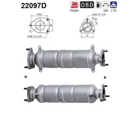 AS 22097D Катализатор для HONDA ACCORD VIII (Хонда Аккорд 8) AS 22097D Катализатор для HONDA ACCORD VIII (Хонда Аккорд 8)