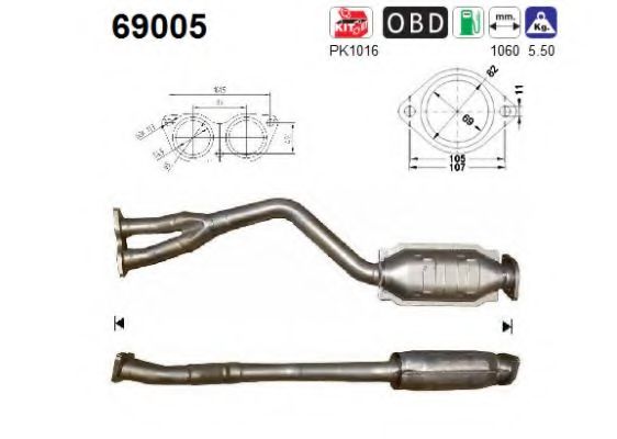 AS 69005 Катализатор для LEXUS IS CROSS (Лексус Ис крос) AS 69005 Катализатор для LEXUS IS CROSS (Лексус Ис крос)