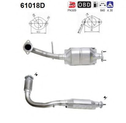 AS 61018D Катализатор для HYUNDAI VERNA II (Хендай Vэрна 2) AS 61018D Катализатор для HYUNDAI VERNA II (Хендай Vэрна 2)