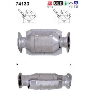 AS 74133 Катализатор для NISSAN ALMERA TINO (Ниссан Альмера тино) AS 74133 Катализатор для NISSAN ALMERA TINO (Ниссан Альмера тино)