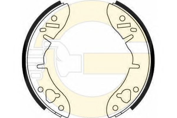GIRLING 5160346 Тормозные колодоки 