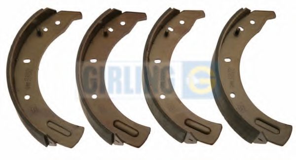 GIRLING 5161071 Тормозные колодоки 