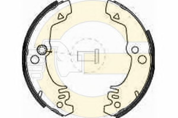 GIRLING 5161353 Тормозные колодоки 
