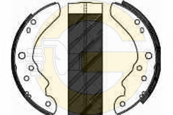 GIRLING 5161426 Тормозные колодоки 