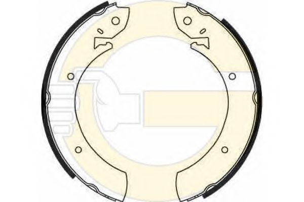 GIRLING 5161811 Тормозные колодоки для FORD GRANADA (Форд Гранада) GIRLING 5161811 Тормозные колодоки для FORD GRANADA (Форд Гранада)