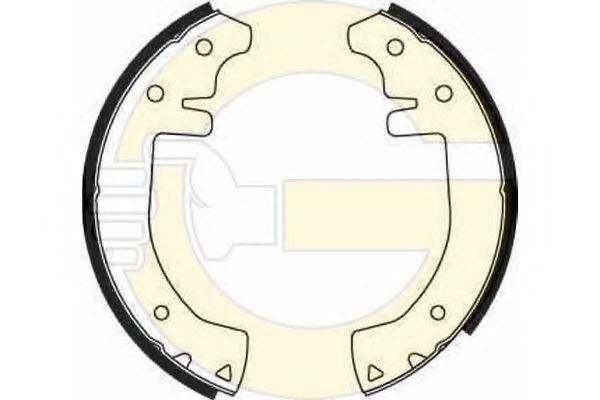 GIRLING 5180183 Тормозные колодоки 