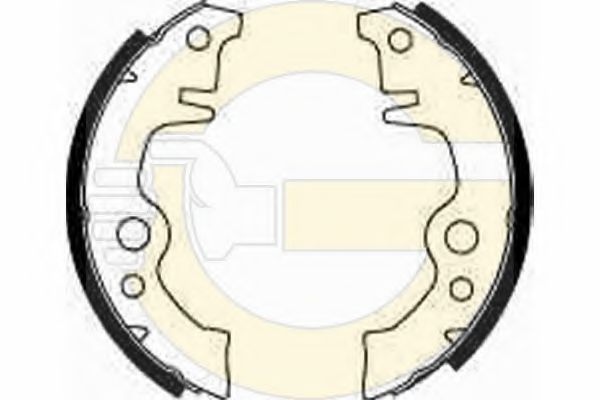GIRLING 5180213 Тормозные колодоки 