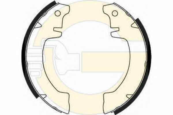 GIRLING 5180223 Тормозные колодоки 