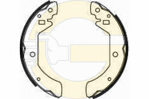 GIRLING 5181119 Тормозные колодоки 