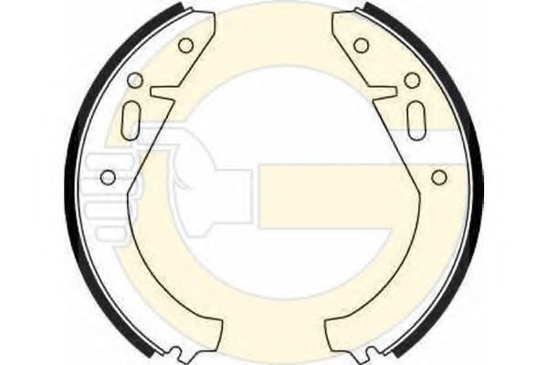 GIRLING 5181419 Тормозные колодоки 