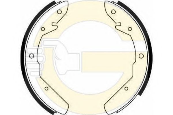 GIRLING 5181499 Тормозные колодоки для VOLKSWAGEN VANAGON III (Фольксваген Vанагон 3) GIRLING 5181499 Тормозные колодоки для VOLKSWAGEN VANAGON III (Фольксваген Vанагон 3)