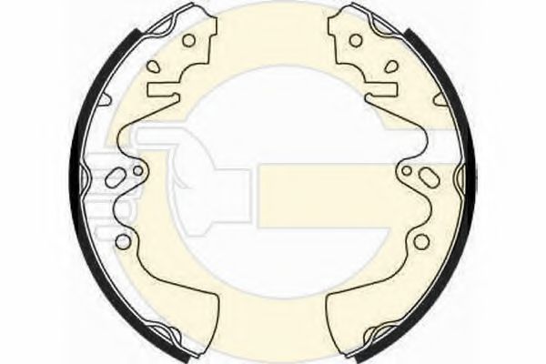 GIRLING 5181979 Тормозные колодоки 