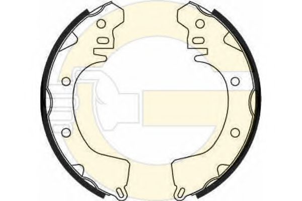GIRLING 5182219 Тормозные колодоки для MITSUBISHI ETERNA III (Митсубиши/митсубиси Этэрна 3) GIRLING 5182219 Тормозные колодоки для MITSUBISHI ETERNA III (Митсубиши/митсубиси Этэрна 3)