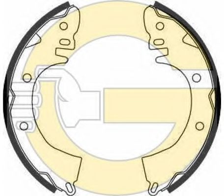 GIRLING 5182499 Тормозные колодоки для MITSUBISHI LANCER (Митсубиши/митсубиси Ланcэр) GIRLING 5182499 Тормозные колодоки для MITSUBISHI LANCER (Митсубиши/митсубиси Ланcэр)