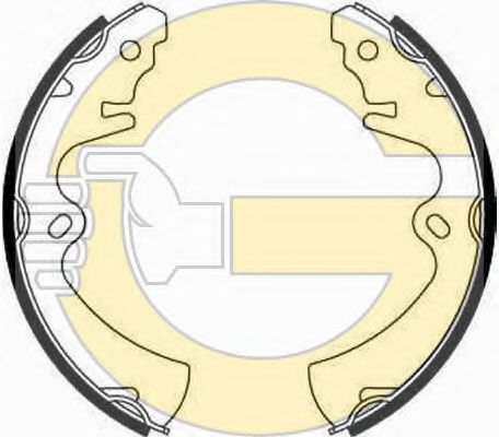 GIRLING 5182559 Тормозные колодоки 