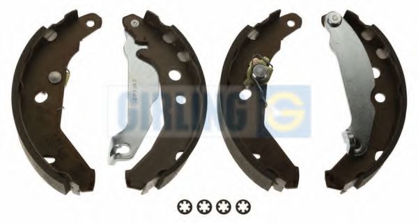 GIRLING 5182793 Тормозные колодоки 
