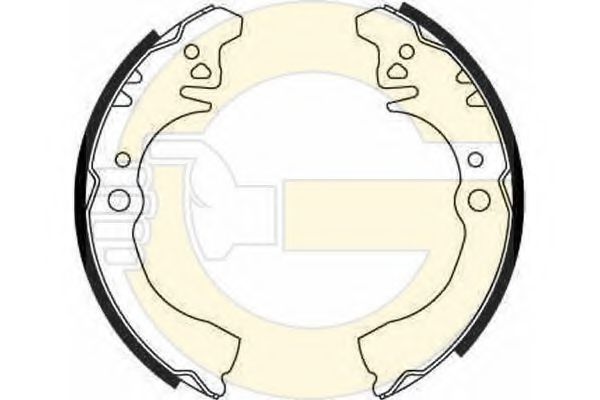 GIRLING 5182819 Тормозные колодоки для GEELY HQ SRV (Джили Хq срv) GIRLING 5182819 Тормозные колодоки для GEELY HQ SRV (Джили Хq срv)