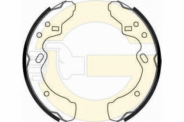 GIRLING 5182889 Тормозные колодоки для MAZDA (Мазда) GIRLING 5182889 Тормозные колодоки для MAZDA (Мазда)