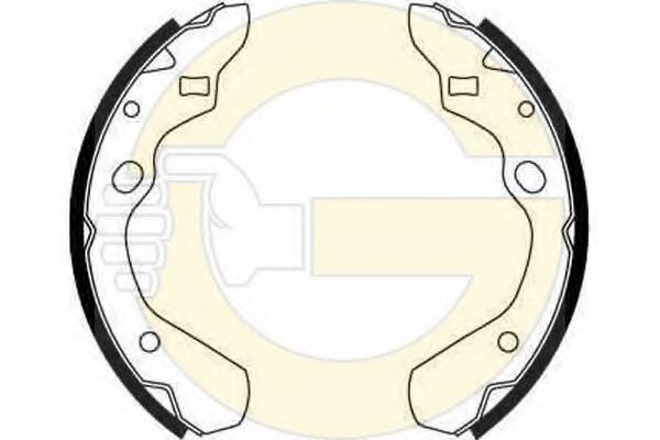 GIRLING 5182909 Тормозные колодоки для MAZDA (Мазда) GIRLING 5182909 Тормозные колодоки для MAZDA (Мазда)