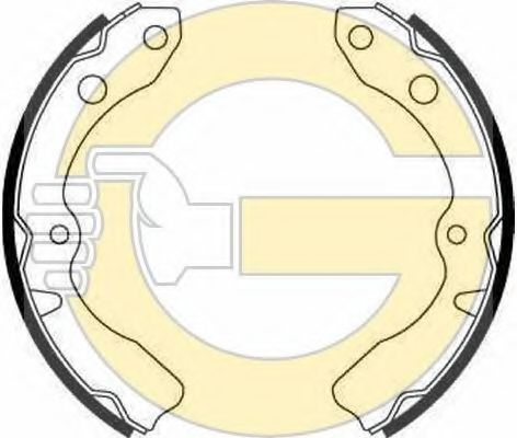 GIRLING 5183049 Тормозные колодоки 