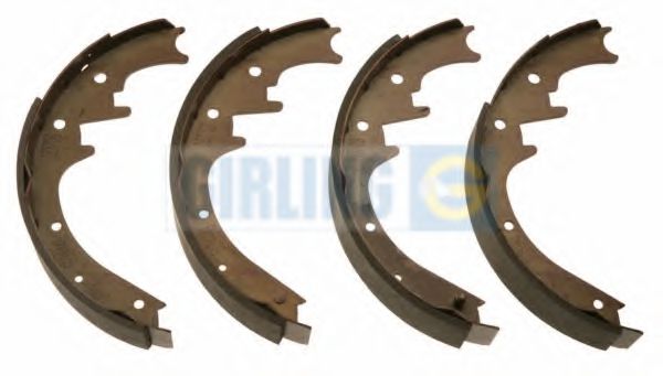 GIRLING 5184449 Тормозные колодоки 