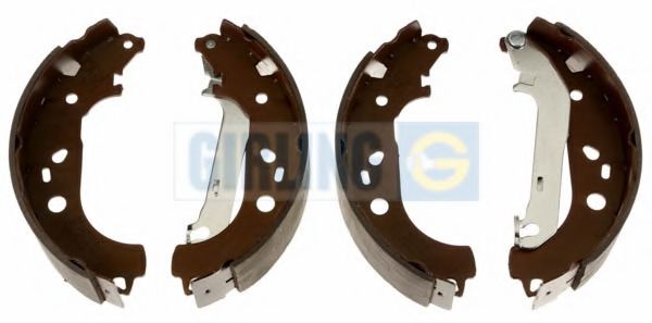 GIRLING 5184716 Тормозные колодоки 