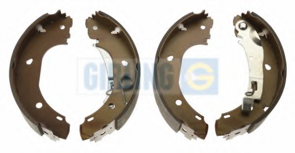 GIRLING 5184726 Тормозные колодоки 