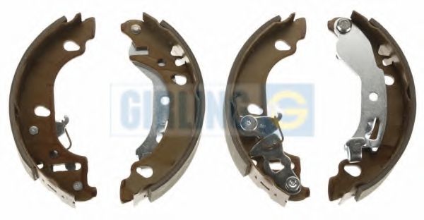 GIRLING 5184736 Тормозные колодоки 