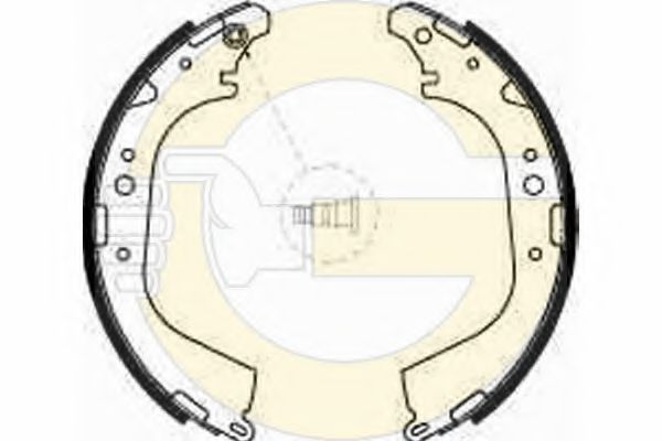 GIRLING 5185019 Тормозные колодоки для TOYOTA HILUX II (Тойота/тоета Хилуx 2) GIRLING 5185019 Тормозные колодоки для TOYOTA HILUX II (Тойота/тоета Хилуx 2)
