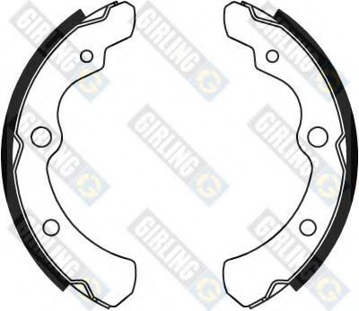 GIRLING 5185079 Тормозные колодоки 