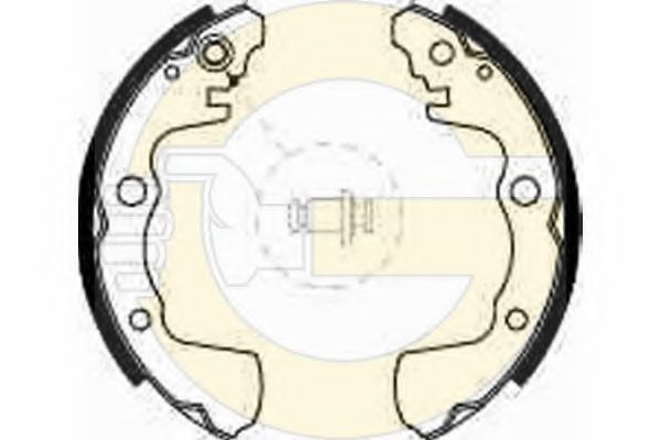GIRLING 5185089 Тормозные колодоки для SUBARU (Субару) GIRLING 5185089 Тормозные колодоки для SUBARU (Субару)
