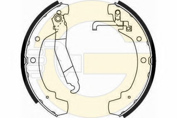 GIRLING 5185119 Тормозные колодоки для VOLKSWAGEN (Фольксваген) GIRLING 5185119 Тормозные колодоки для VOLKSWAGEN (Фольксваген)