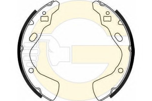 GIRLING 5185199 Тормозные колодоки для MAZDA (Мазда) GIRLING 5185199 Тормозные колодоки для MAZDA (Мазда)