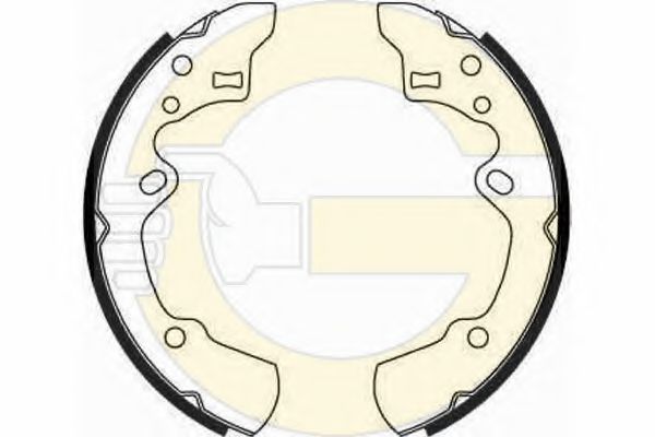 GIRLING 5185209 Тормозные колодоки для MAZDA 626 III (Мазда 626 3) GIRLING 5185209 Тормозные колодоки для MAZDA 626 III (Мазда 626 3)
