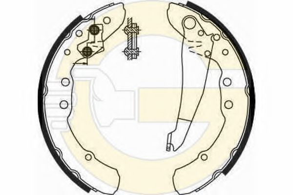 GIRLING 5185449 Тормозные колодоки для AUDI 90 (Ауди 90) GIRLING 5185449 Тормозные колодоки для AUDI 90 (Ауди 90)