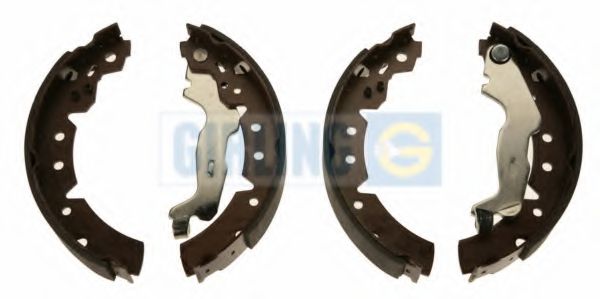 GIRLING 5186031 Тормозные колодоки 