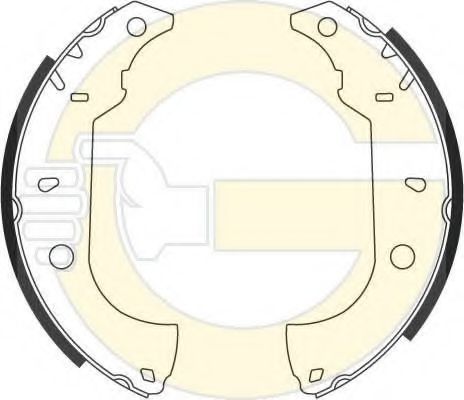 GIRLING 5186143 Тормозные колодоки для FIAT TEMPRA (Фиат Тэмпра) GIRLING 5186143 Тормозные колодоки для FIAT TEMPRA (Фиат Тэмпра)