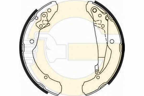 GIRLING 5186392 Тормозные колодоки для VOLKSWAGEN NOVO FUSCA (Фольксваген Ноvо фусcа) GIRLING 5186392 Тормозные колодоки для VOLKSWAGEN NOVO FUSCA (Фольксваген Ноvо фусcа)